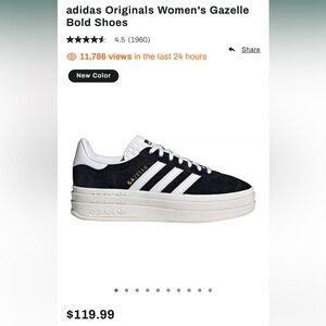 Adidas Gazelle Bold Sneakers